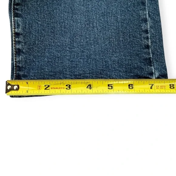 Sonoma Men's Everyday Jeans Relaxed Straight Blue Denim Size 36x32 - Picture 4 of 9